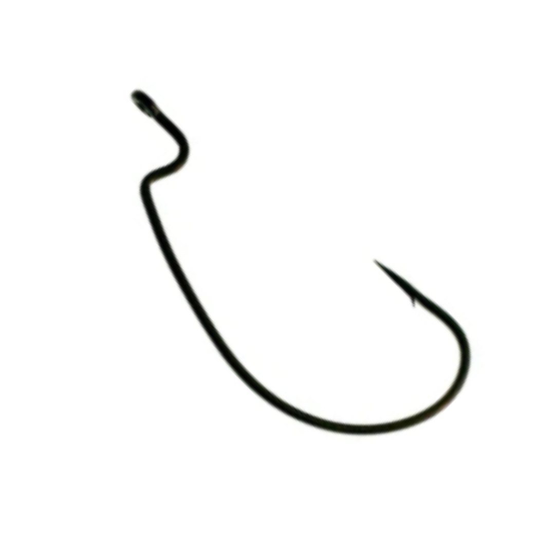 Daiichi D39- Fat Gap Worm/ Tube Hook Black Nickel