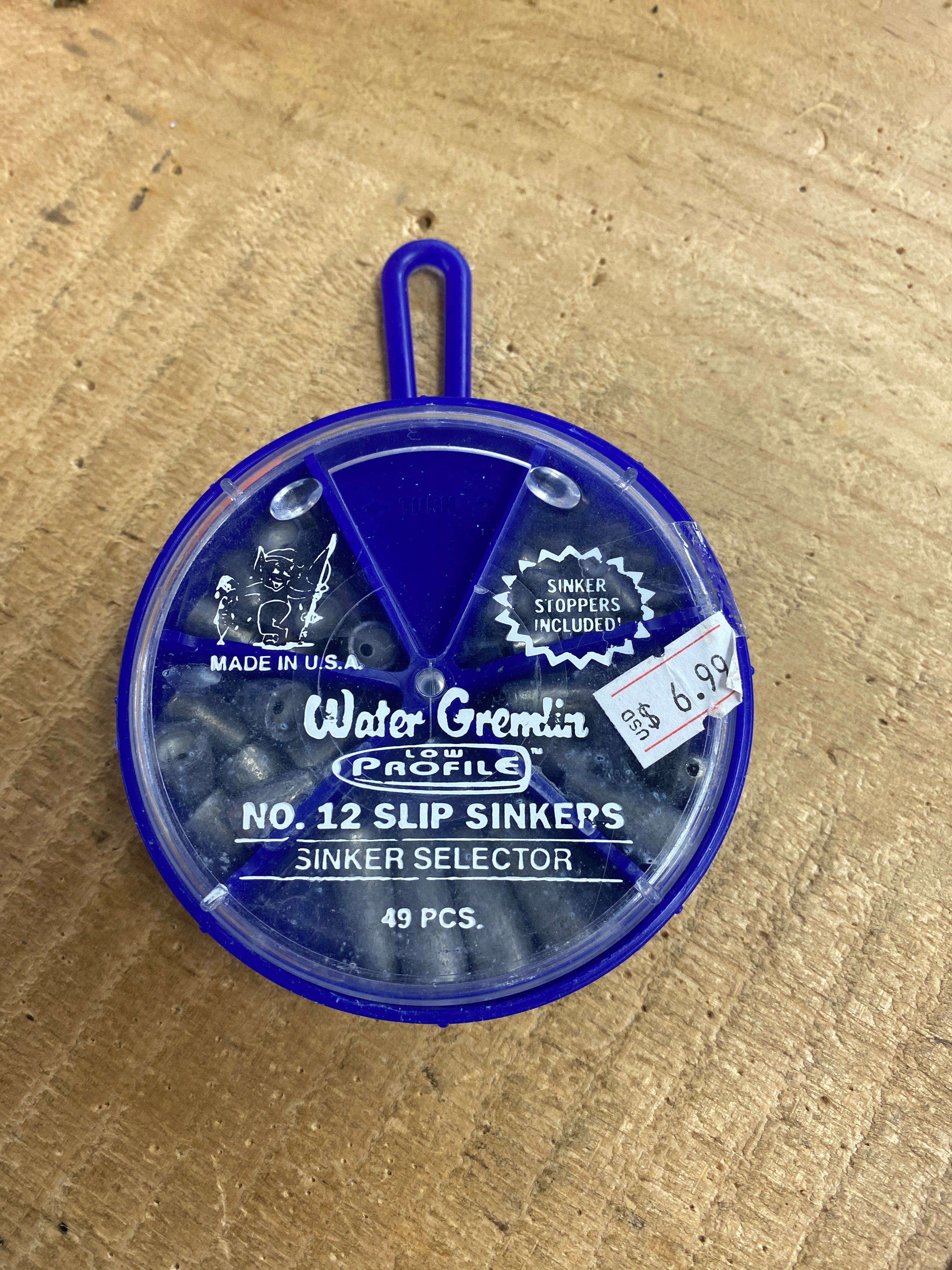Water Gremlin Slip Sinker Selector 49pc.