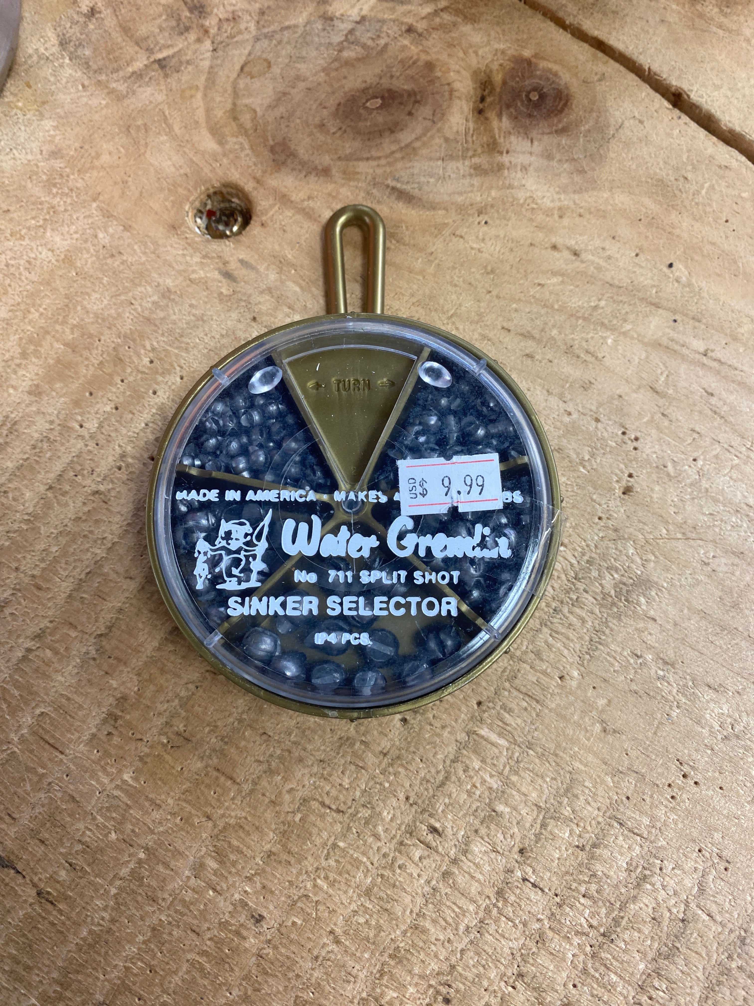 Water Gremlin Split Shot Sinkers 124pc.