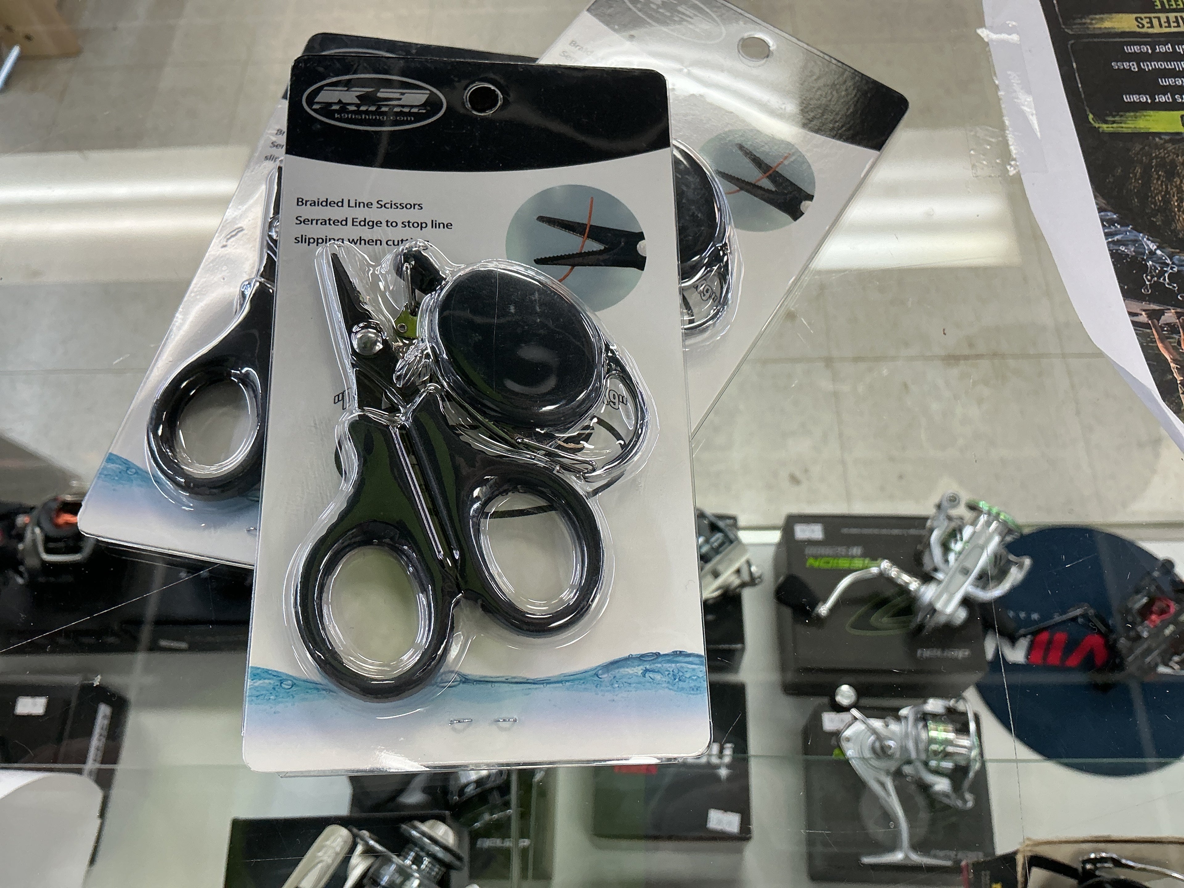 K9 Fishing Braid Scissors with laniard