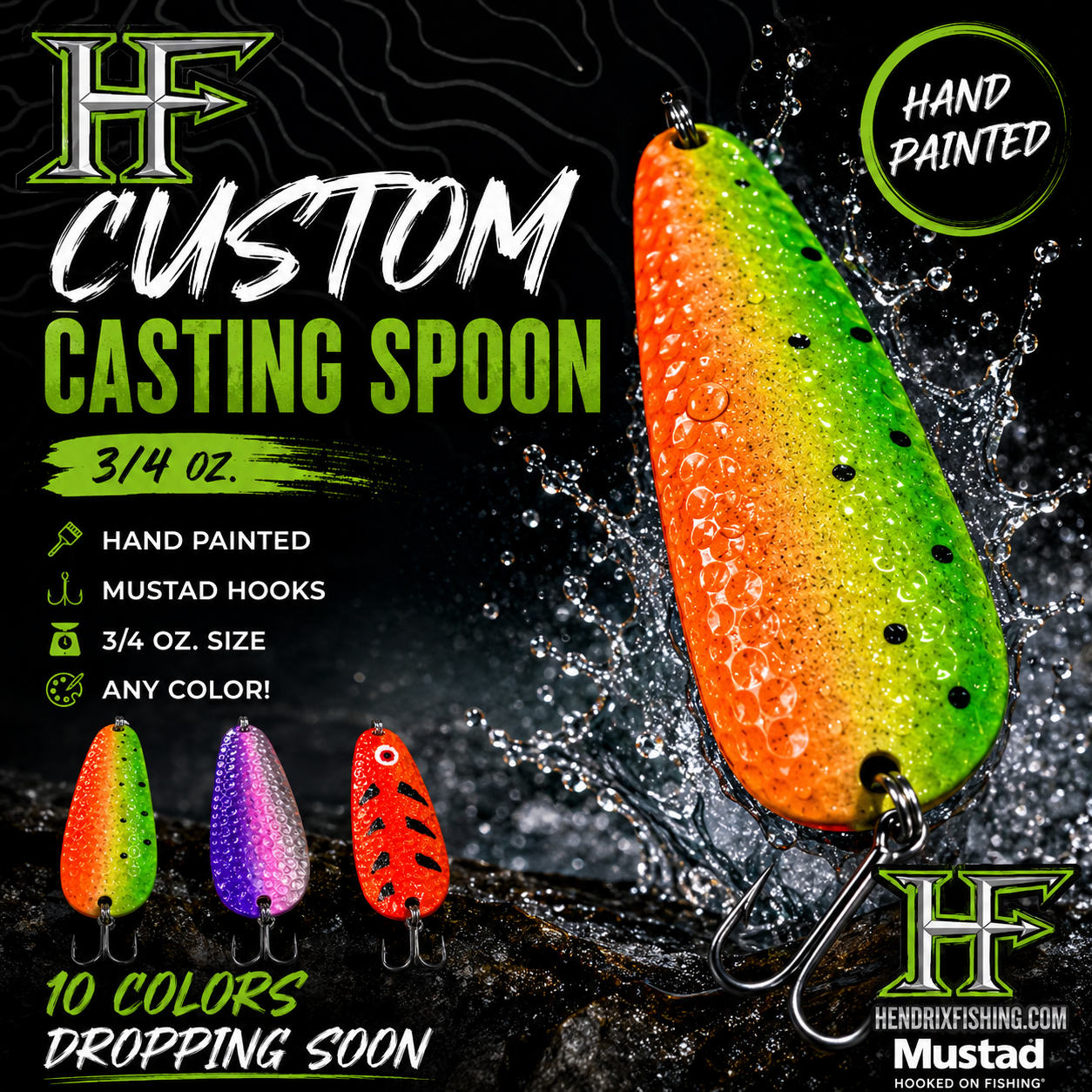 3.5 Inch Casting Spoon ***PRE ORDER***
