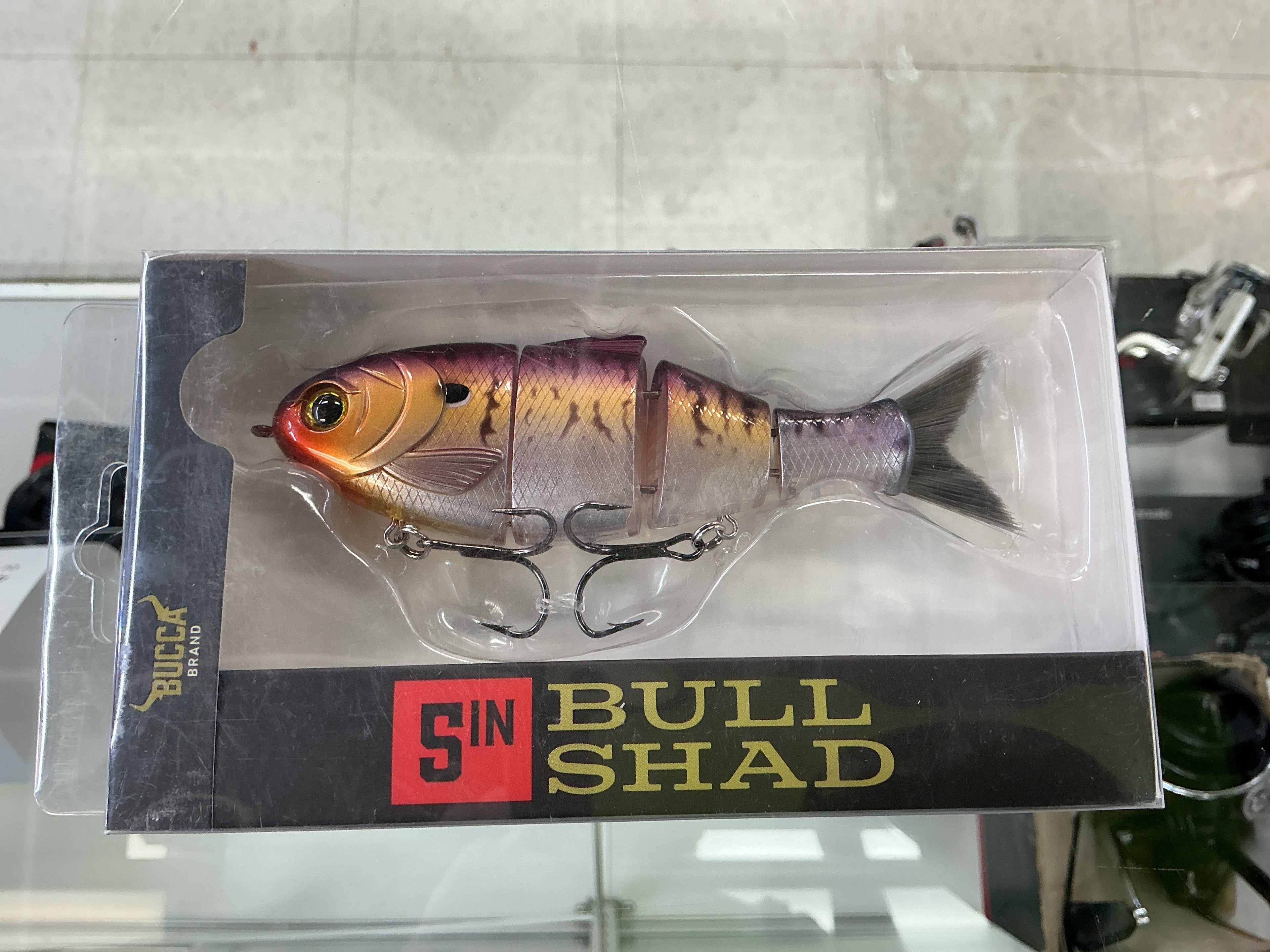 5” Bull Shad Ghost Gill