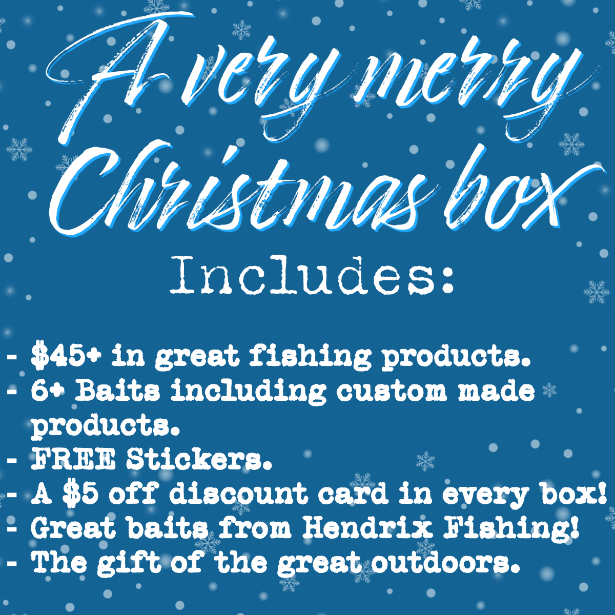 VERY MERRY CHRISTMAS BOX!