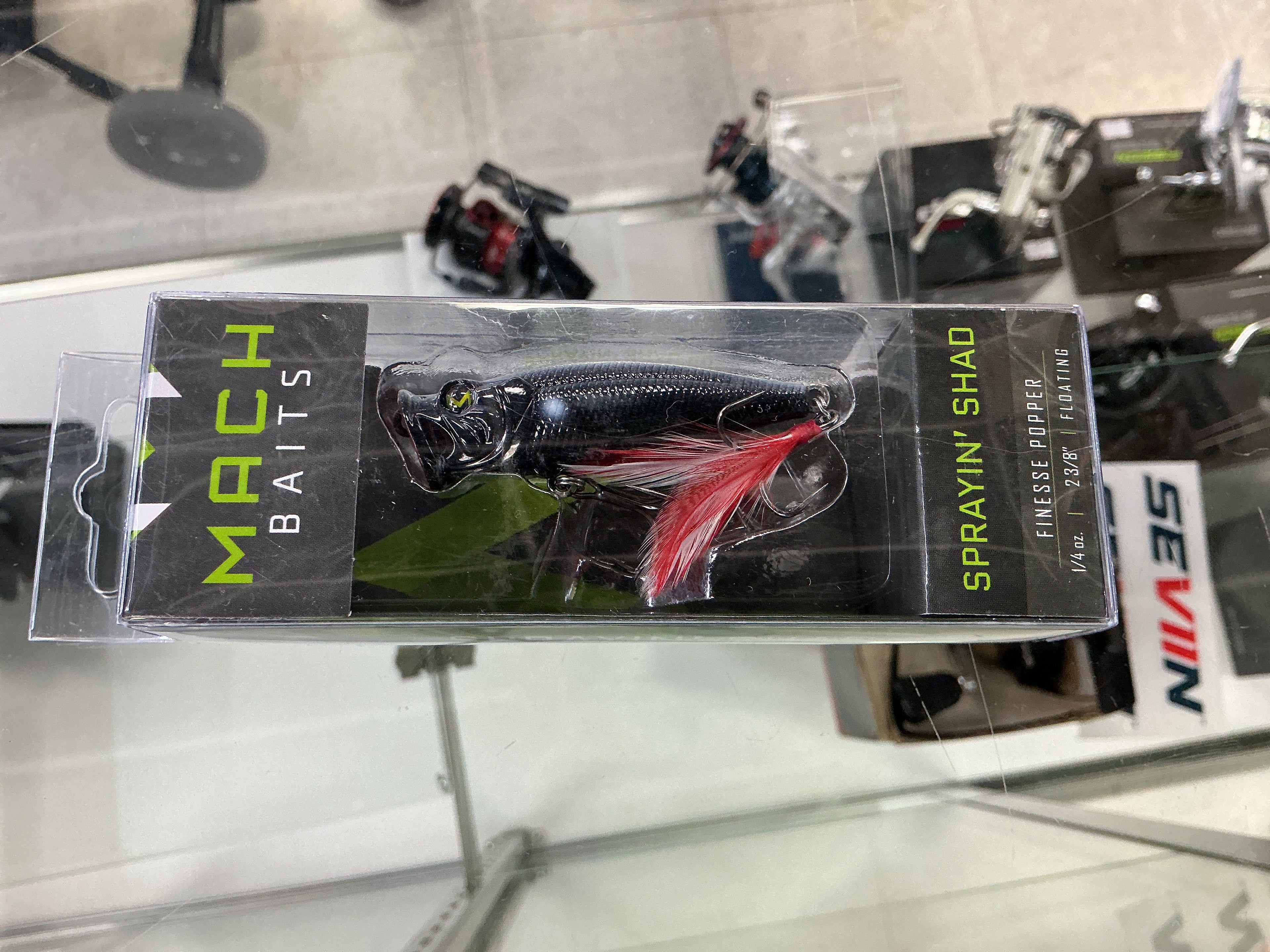 Mach Baits Sprayin’ Shad - Skunk