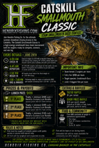 Catskill Smallmouth Classic – PLATINUM TEAM PASS