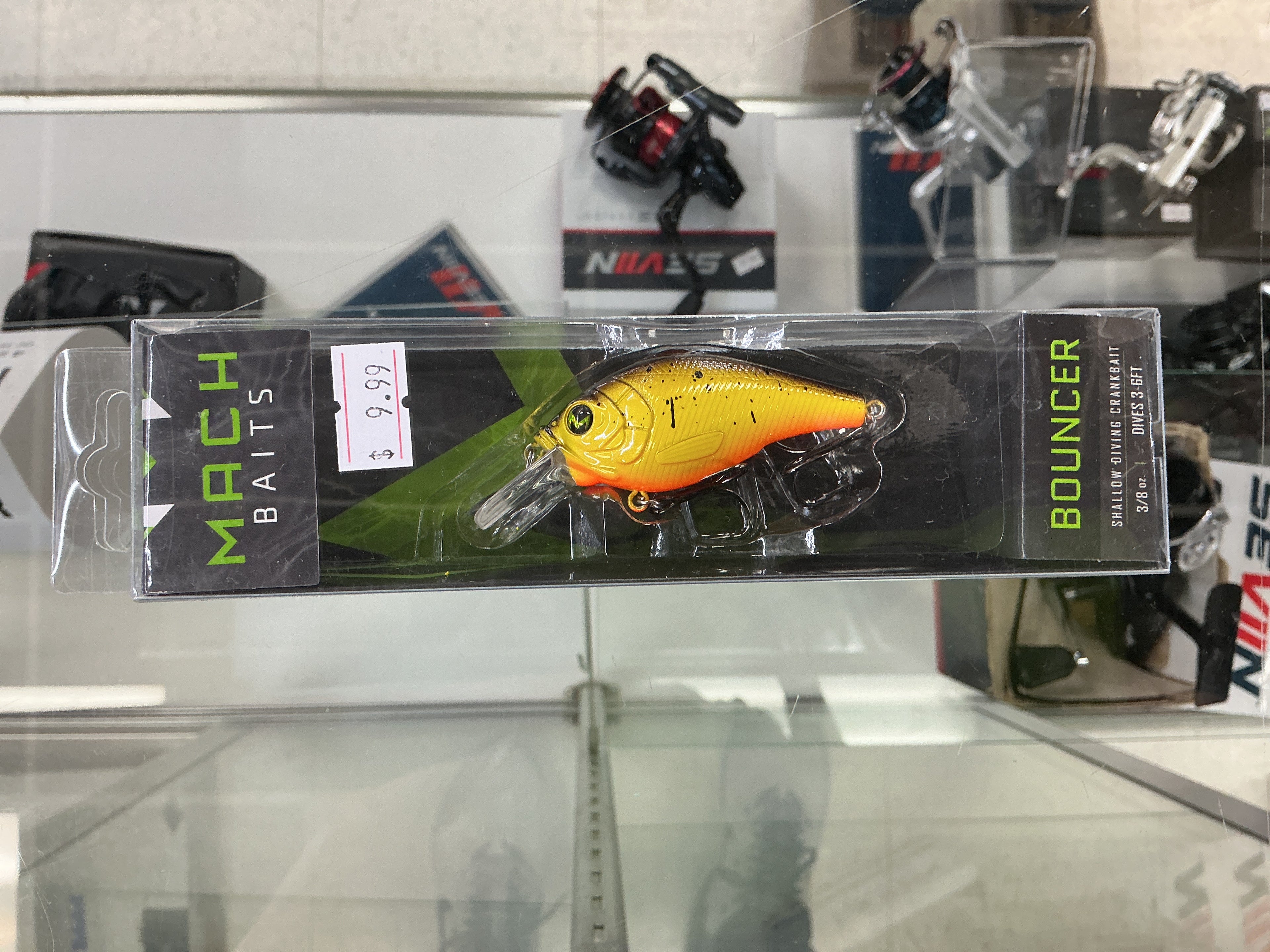 Mach Baits Bouncer -Chart/Blk Splatter
